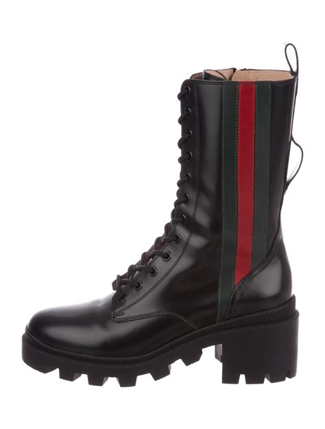 gucci combat boots look alike|gucci thigh high boots sale.